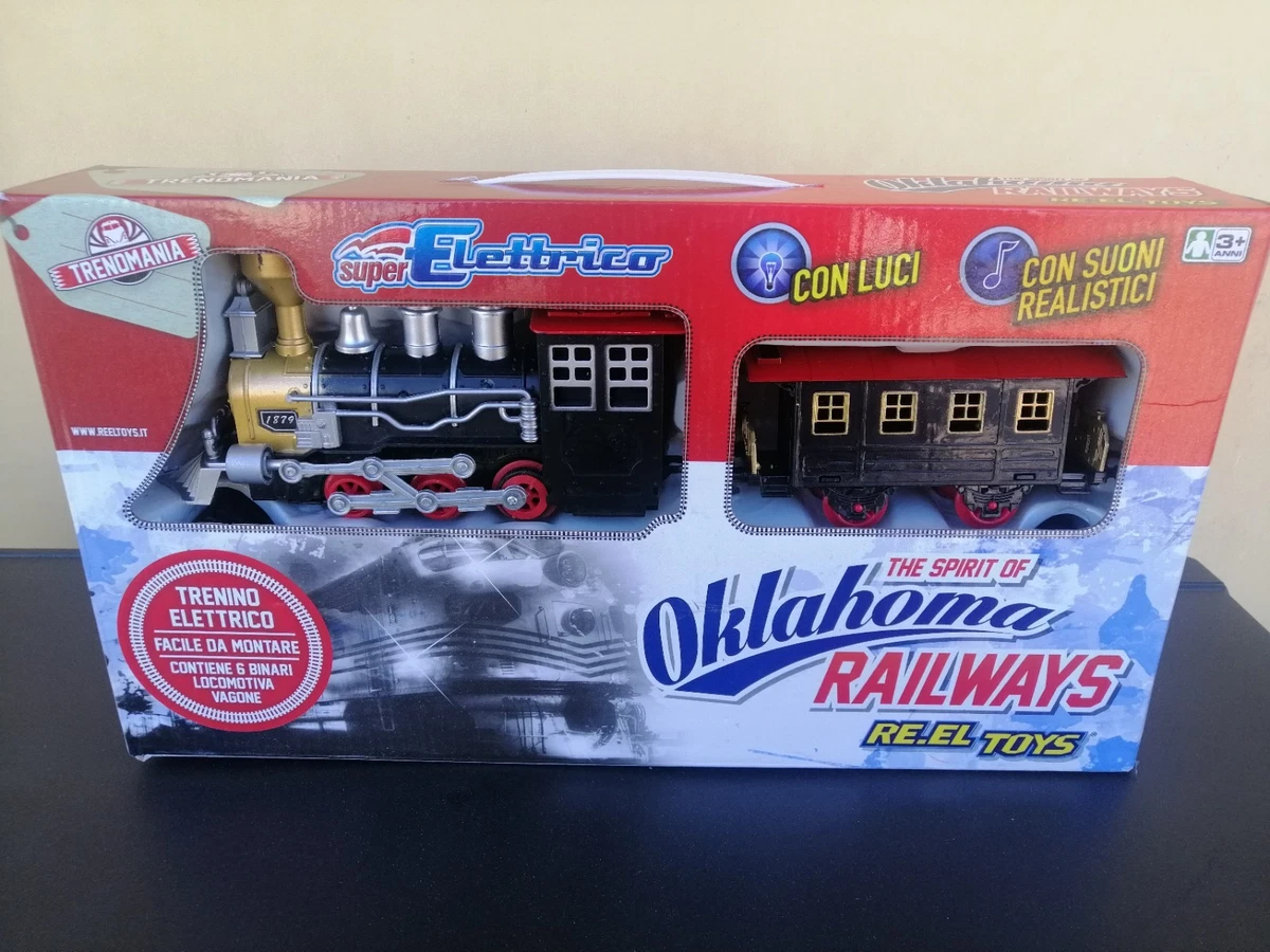 Treno Elettrico Telecomandato Per Bambini – Modello Realistico Con Telecomando, Colore Bianco