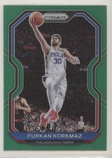 2020-21 Panini Prizm Green Prizm Furkan Korkmaz #160 06ua