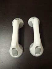 12 Inch Shower Handle Strong Dual Suction Grab Bar 2- Pack 