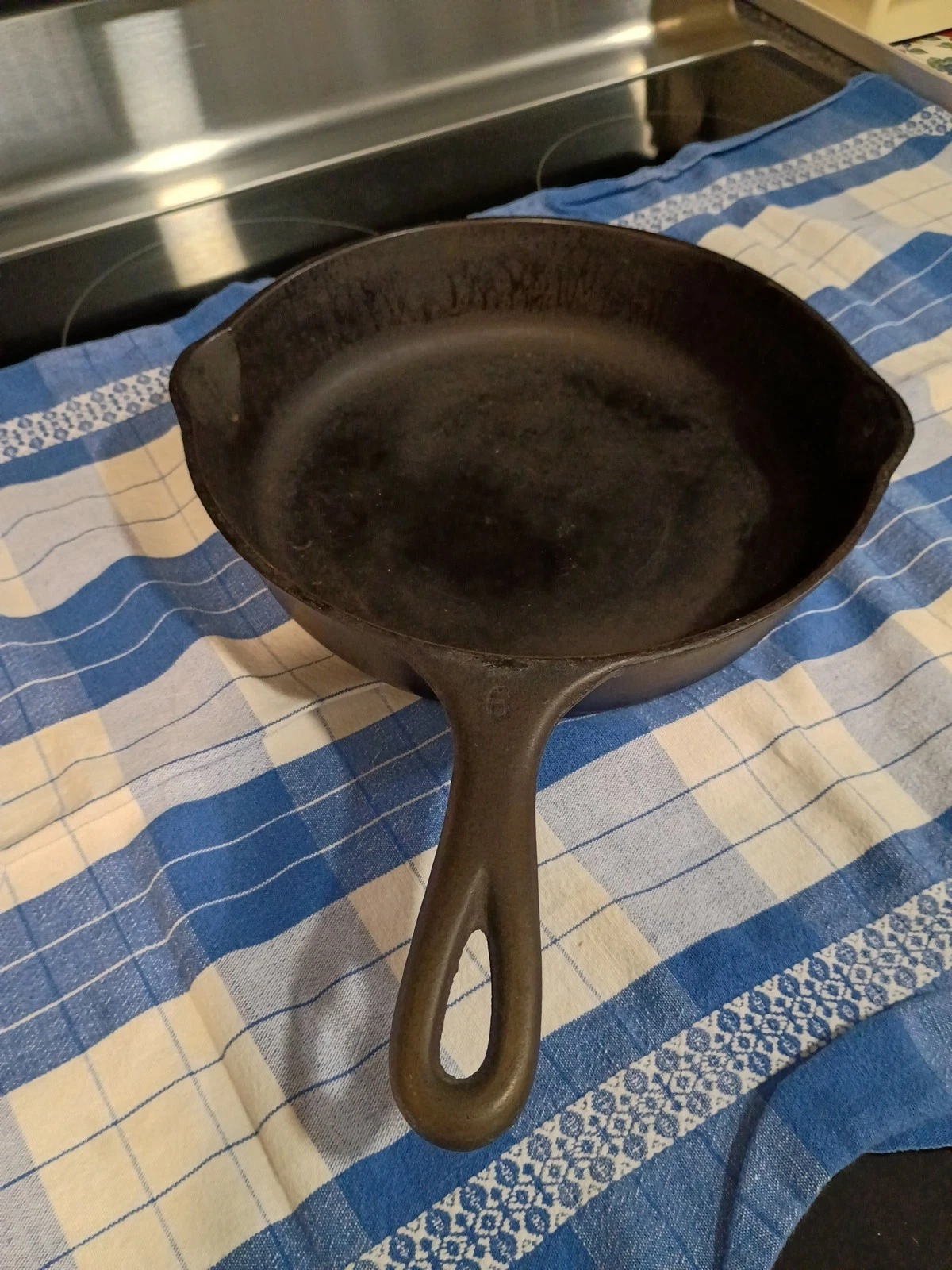Vintage Wagner Ware 1056A Cast Iron Skillet - Made in USA