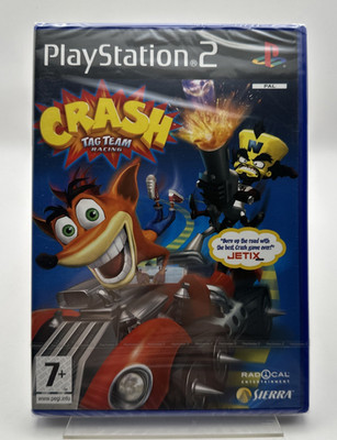 PS2 Crash Tag Team Racing, Neu und Factory Sealed