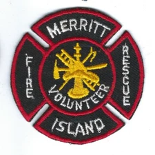 *DEFUNCT HTF* Merritt Island (now Brevard Co.) FL Florida Vol. Fire Dept. patch