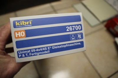 Originalverpackung, OVP, Kibri 26700, Unimat 09-4x4/4S