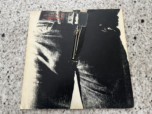 The Rolling Stones - Sticky Fingers LP COC 59100 1971 1st Pressing