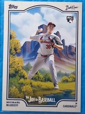 2025 Topps X Bob Ross the Joy of Baseball - Michael McGreevy #80 (RC)