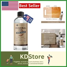 Food Grade Mineral Oil for Cutting Boards & Kitchen Surfaces