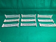1950's Marx Roy Rogers Double R Bar Western Ranch White Fence 12 Pcs