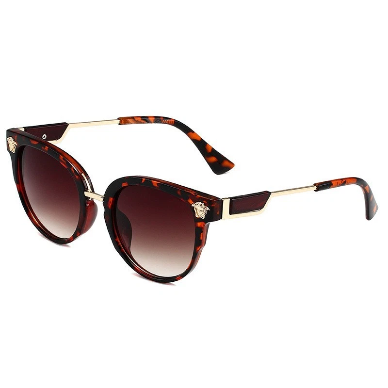 Gafas de sol Versace para mujer clásicas redondas elegantes turismo moda gafas de sol + caja Foto 4 de 4