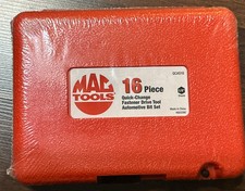Mac Tools 16 PC Quick Change Fastener Drive Tool Automotive Bit
