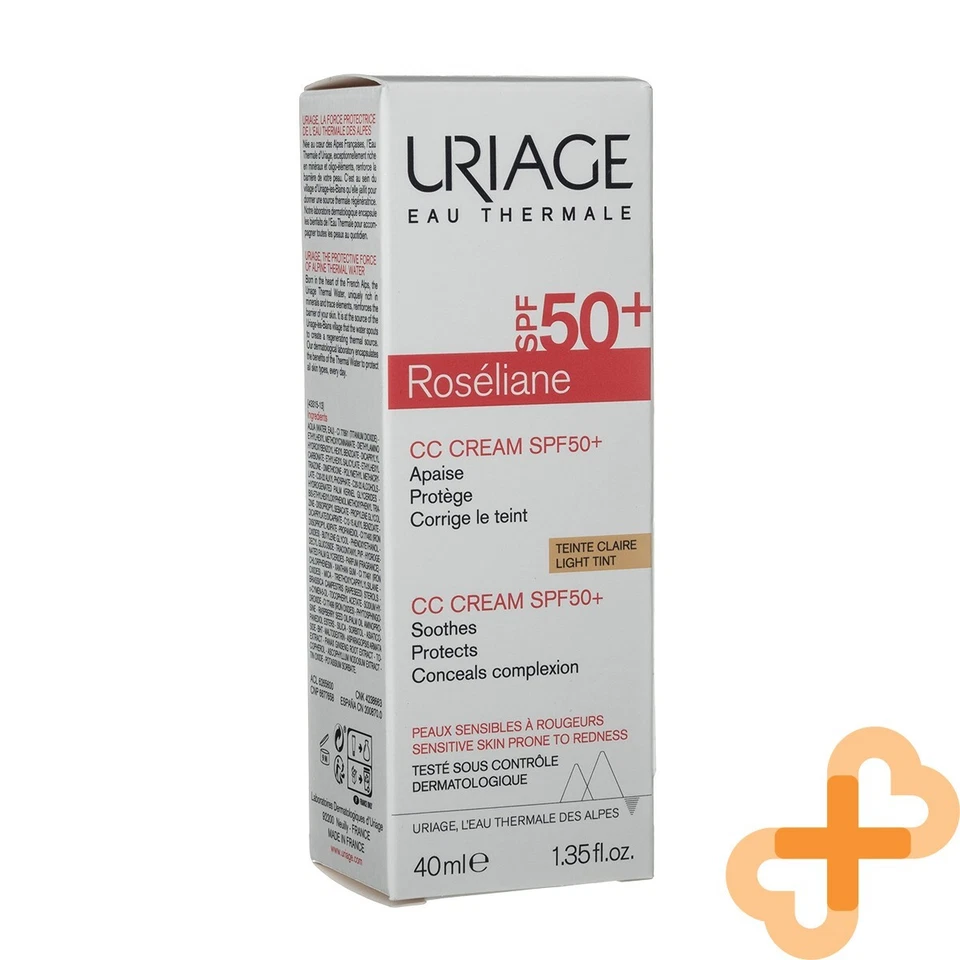 URIAGE ROSELIANE CC Gesichtscreme Universal Toner Korrigierend LSF50 40ml - Bild 4 von 4