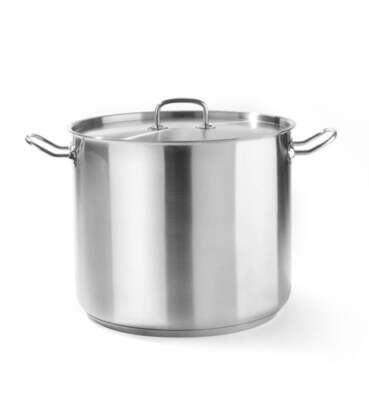 Gemüsetopf - mit Deckel, HENDI, Kitchen Line, 21L, ø320x(H)270mm