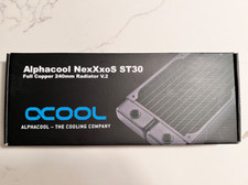 alphacool nexxxos st30 v.2 240mm white special edition radiator