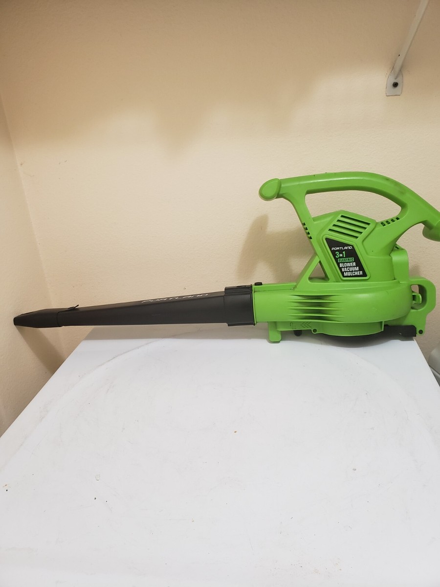 PORTLAND 12 Amp, 3-In-1 Electric Blower Vacuum Mulcher | eBay