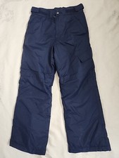 Columbia Sportswear Winter Pants Kids Size Medium 10-12 Years Old Navy Blue