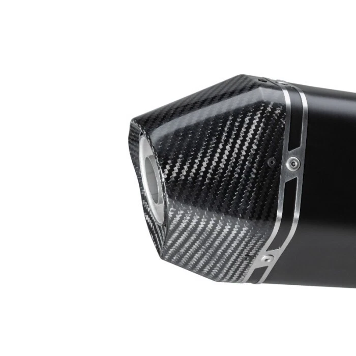 Terminale Scarico MIVV UFFICIALE BENELLI IN CARBONIO PER TRK 702 /X 2023 2024 - Immagine 2 di 2