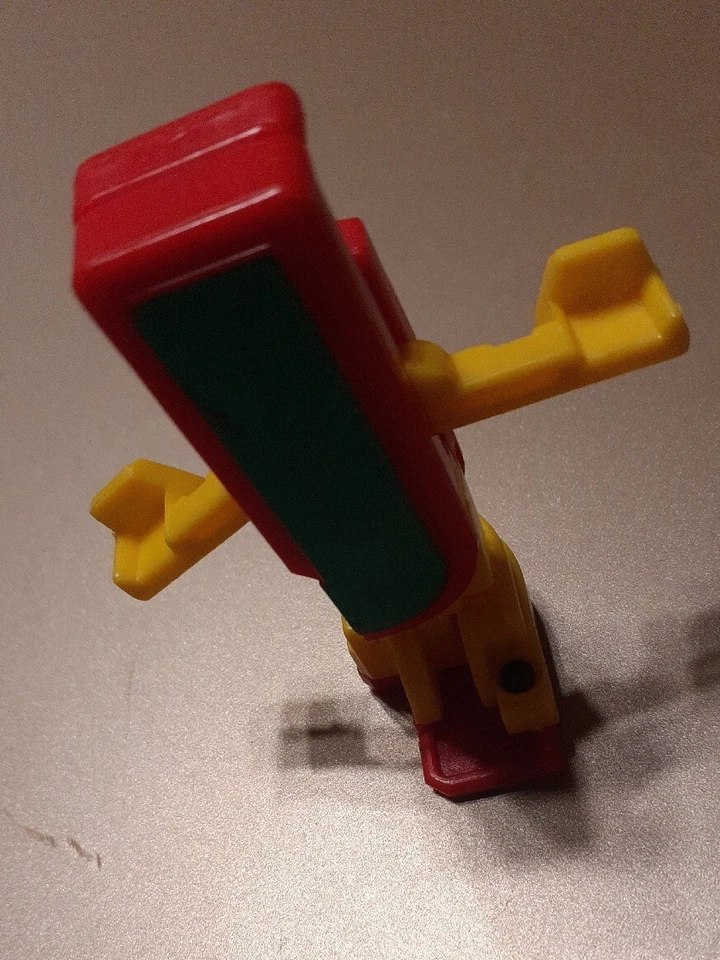 Vintage Bandai Transformers Alphabots Alphabet Letter J Robot Toy Action Figure - Immagine 4 di 4