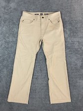 Prana Brion II Pants Mens 32x30 Fits 32x27 Sandbar Stretch Standard Fit