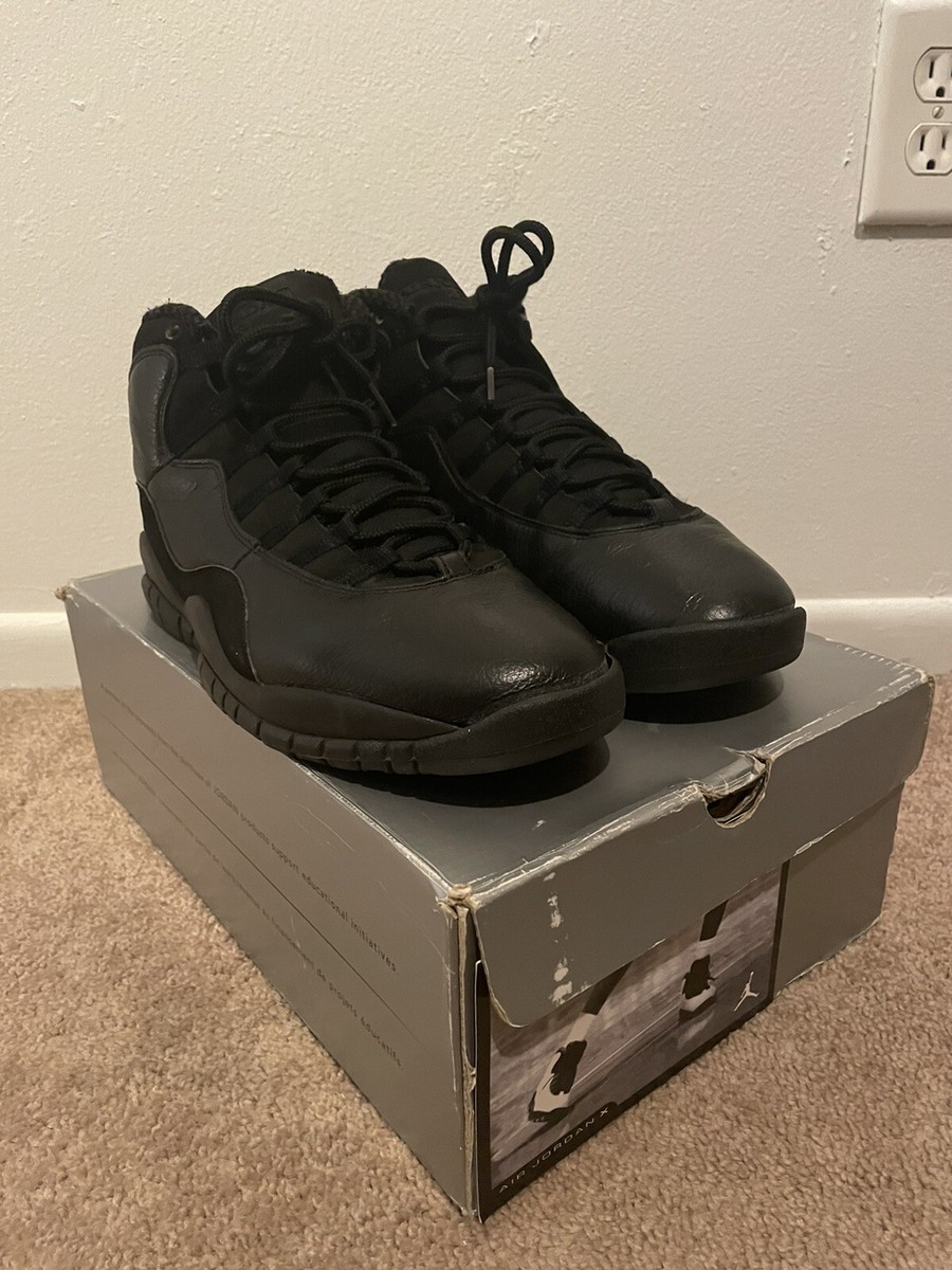 Size 10.5 - Jordan 10 Retro Blackout 2005 | eBay