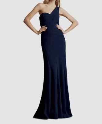 tadashi one shoulder dress Byrne One Shoulder Gown