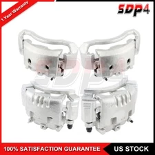 Brake Front And Rear Calipers kit set For 2004 2005- 2007 2008 Dodge Ram 2500