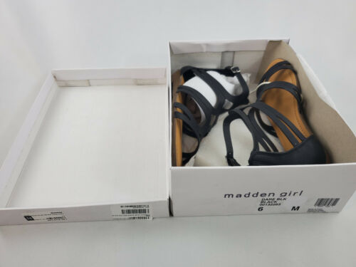 Sandalias Madden Girl 00132263 Dare Negras Talla 6 M $90 - Imagen 2 de 11