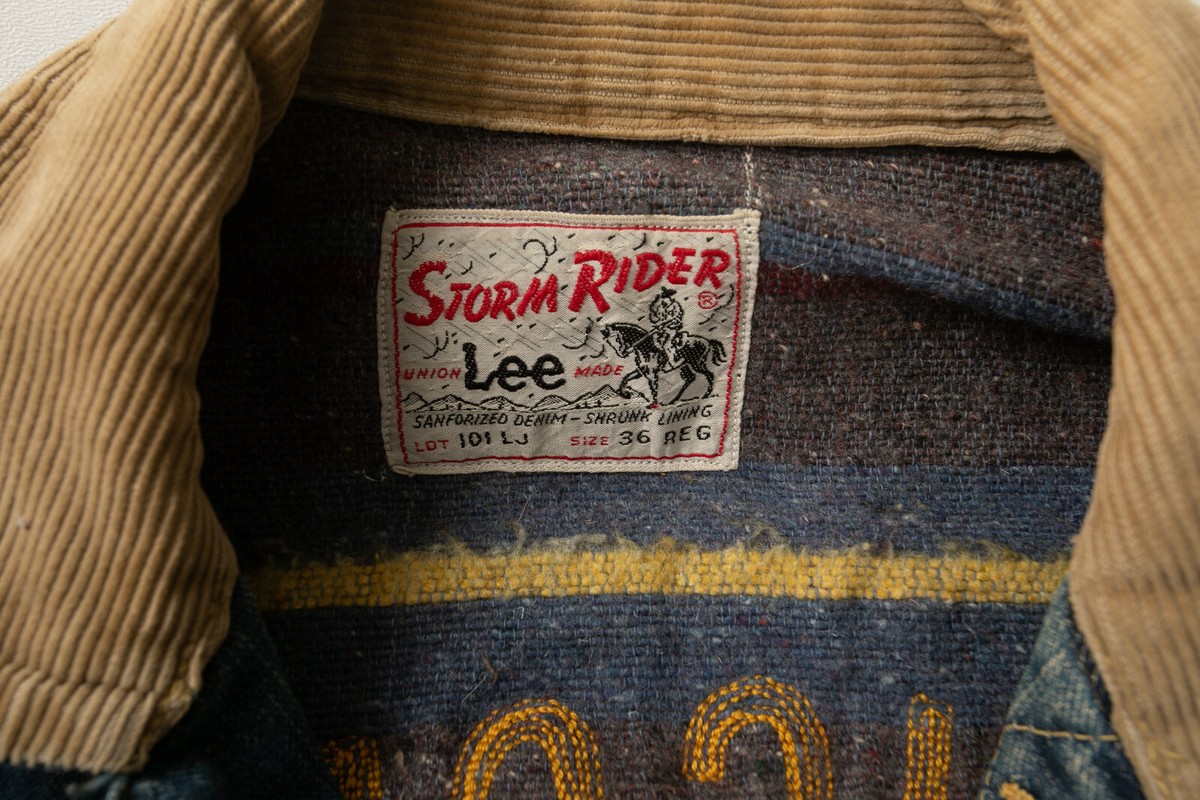 Lee Storm Rider Vintage Jean Jacket (HSE) 101J Lined (JSF6