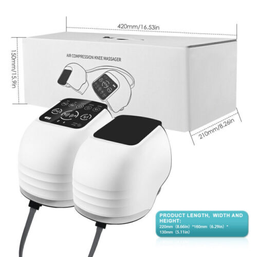 Cordless Infrared Heat Knee Massage Air Pressure Vibration Massager Pain Relief - Picture 15 of 16