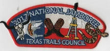 2017 National Scout Jamboree Texas Trails Council Red Bdr. JSP [NJ1092]