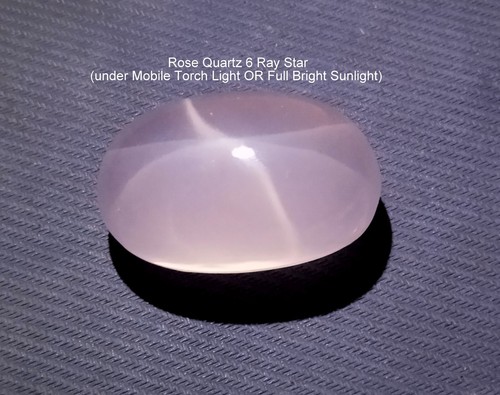 428 Carat 51.5x32x32.5 MM Natural Rose Quartz Crystal 6 Ray Star Oval Cabochon - Picture 23 of 24