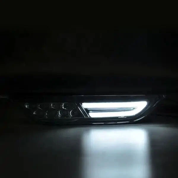 Lâmpada LED fumê marcador lateral luzes de sinalização âmbar/branco para Nissan GT-R R35 09-15 - Imagem 4 de 4