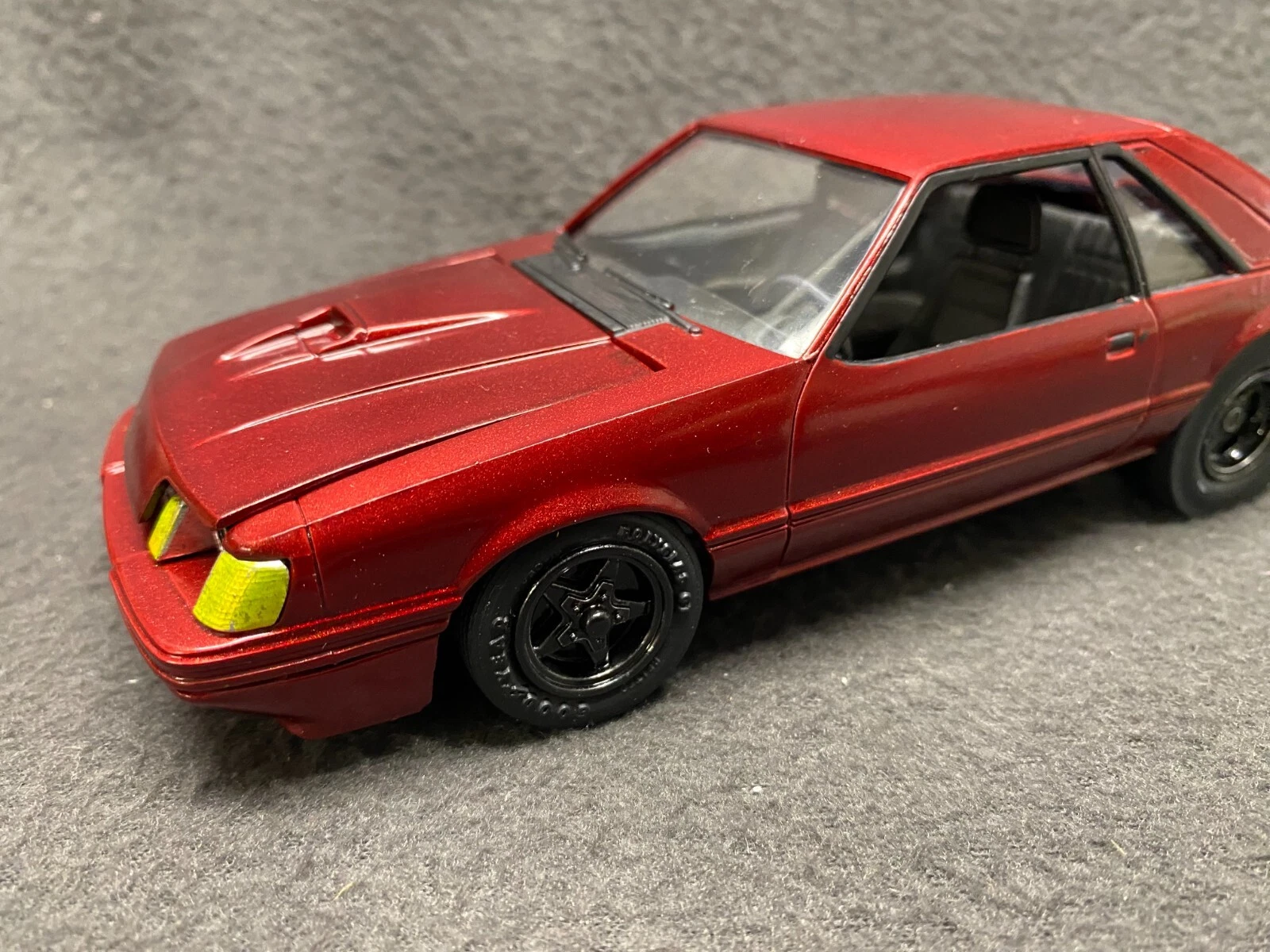  custom pro built acabamento detalhado v8 foxbody drag car slicks 