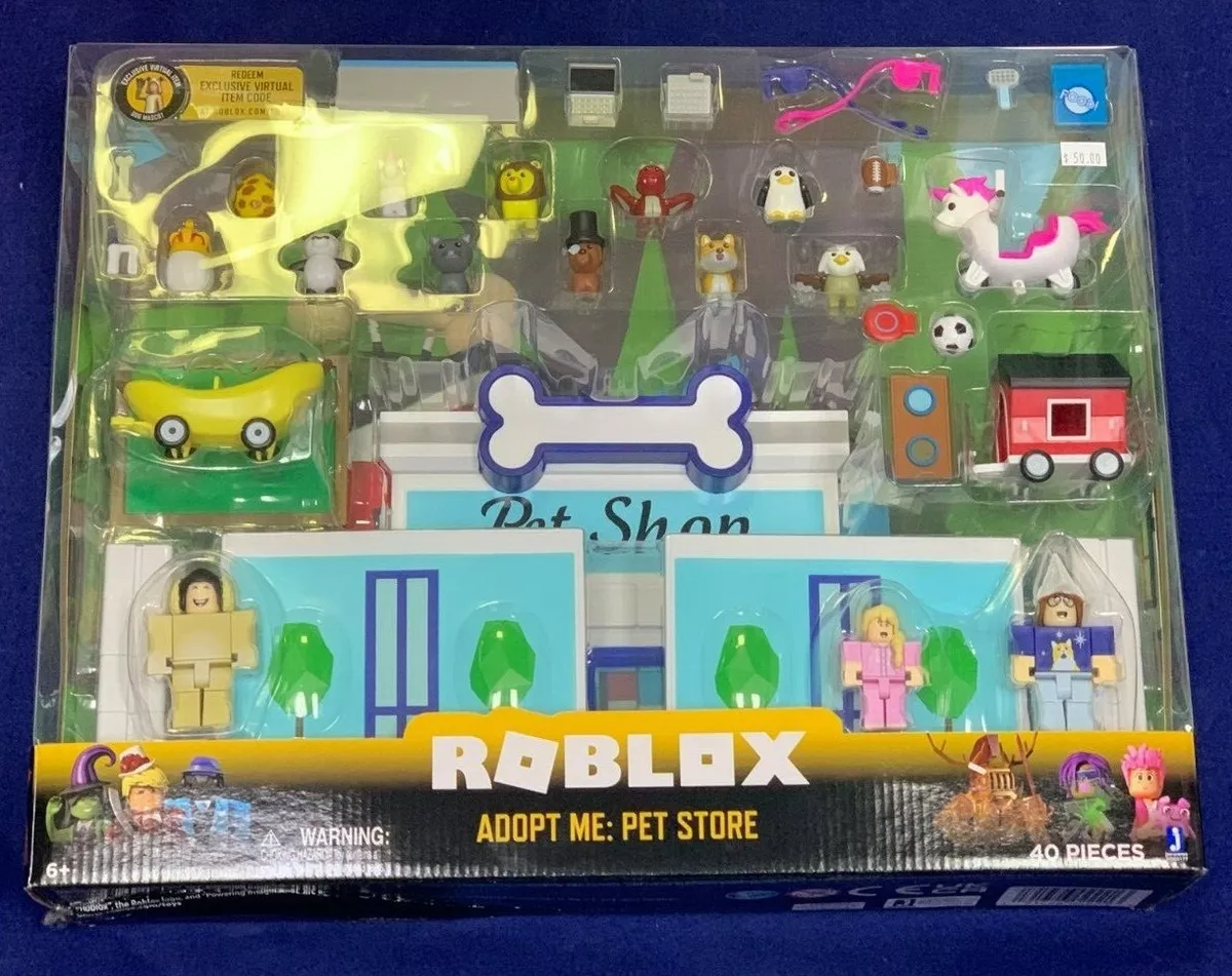 Roblox Adopt Me: Pet Stores Jazwares NIB w/Virtual Item Code