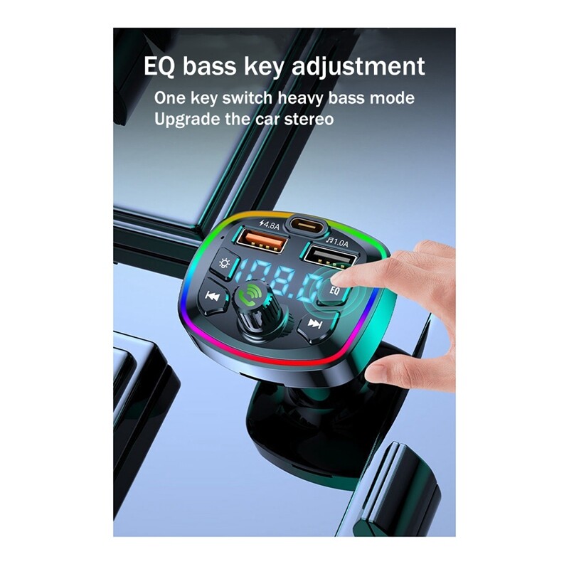 Bluetooth FM Transmitter Für Auto,Dual USB