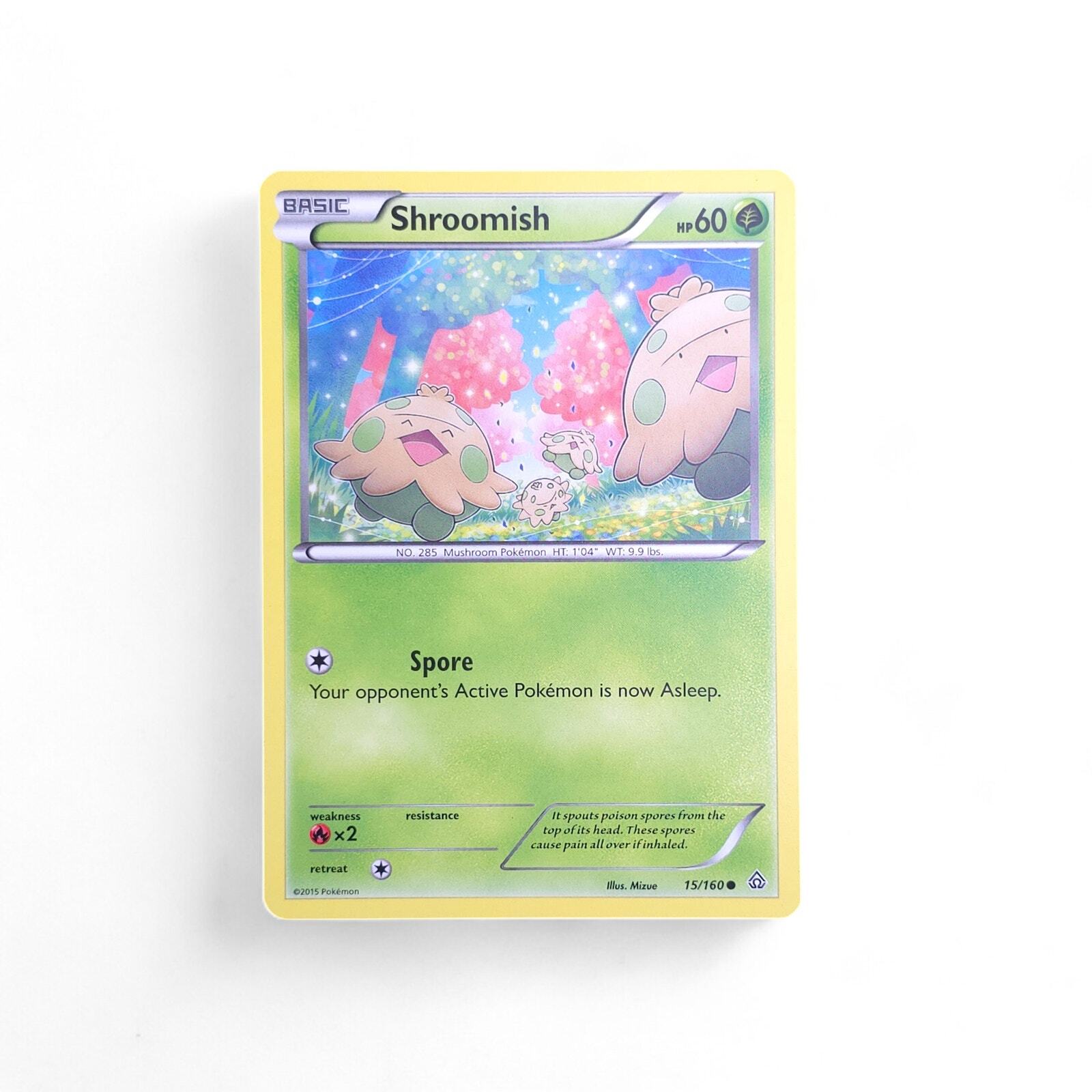 Shroomish 15/160 Pokemon XY - Primal Clash NM