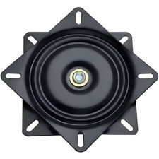 Drehteller Schwerlast Drehbeschlag Drehring  360°  Drehkranz schwarz 151-179 mm