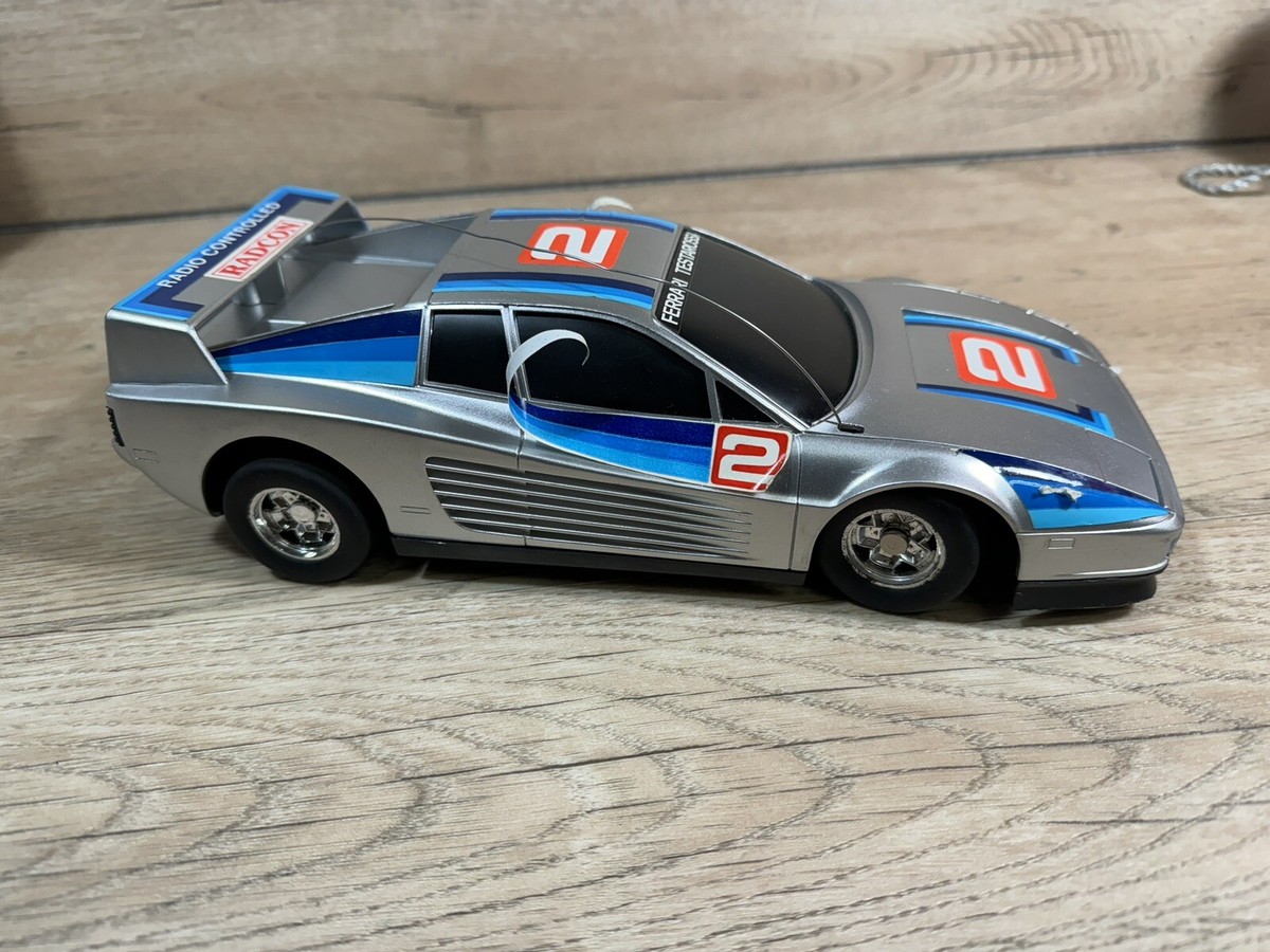 フェラーリ suncon TESTAROSSA ラジコン　サンコン　レトロ Ferrari Testarossa Red Suncon Radio-Controlled Car, 1:18
