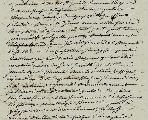 1753 Voulaines-les-Templiers et Essarois, bail par le charron BAUDOT à DEGOIX - Photo 3 sur 5