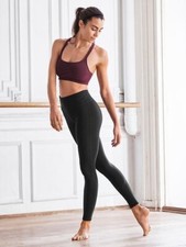 Athleta High Rise Chaturanga Tight, BLACK Small 243146 NEW