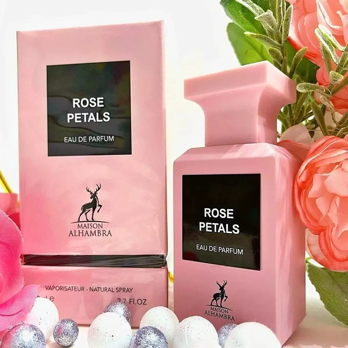 Rose Petals (Eau De Parfum 80ml) by Maison Alhambra