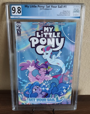 MY LITTLE PONY SET YOUR SAIL #1 9.8 IDW COMICS 2024