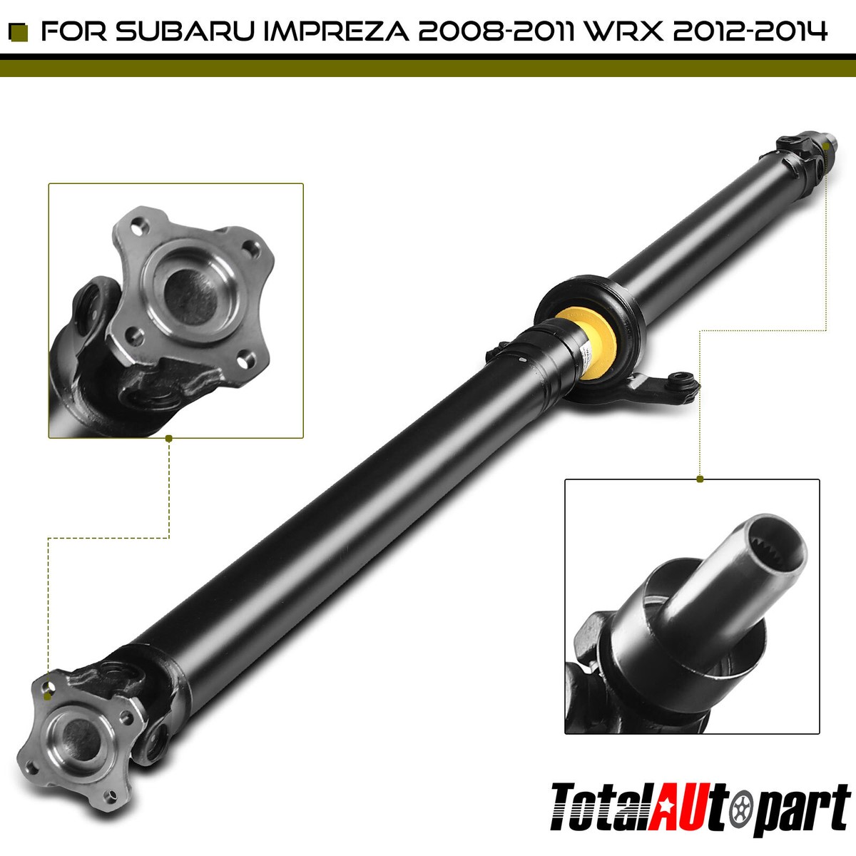 Drive Shaft Assembly for Subaru Impreza 08-11 WRX 12-14