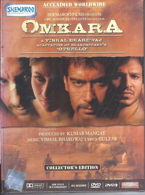 Omkara- Ajay Devgan, Saif Ali Khan, Kareena Kapoor. [Dvd] 