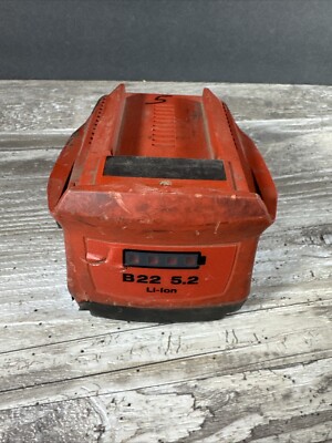 Hilti B22/5.2 V Battery Pack B 22/5.2 Li-ion WORKING READ COSMETIC FLAWS