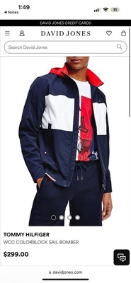 Tommy Hilfiger WCC Colorblock Sail Bomber