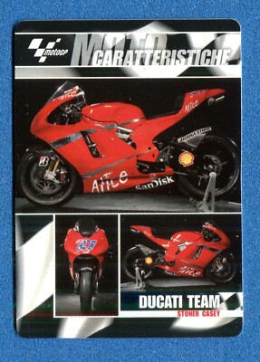 MOTOGP 2007 -Preziosi- Card 71 CASEY STONER DUCATI TEAM