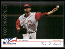 Tyler DeLoach 2015 Texas League Top Prospects Set