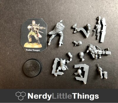 Warhammer 40k - Kill Team Moroch - Traitor Guard - Trooper 4 / Gunner / Flamer
