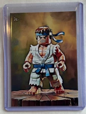 RYU Limited Edition Artist Signed "The Minifigure" Trading Card 1/10