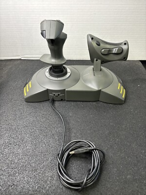 Top Gun Thrustmaster Afterburner II Flight Joystick PC Retro Gaming 2969049