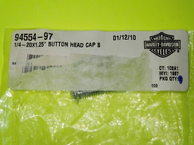 1 NOS OEM Harley Davidson 1/4